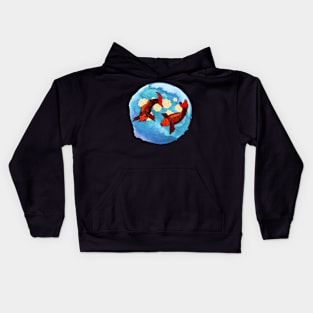 Koi Pond Kids Hoodie